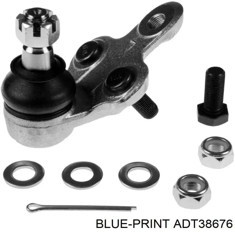 Нижняя правая шаровая опора Blue Print ADT38676 цена, от 15.77 USD