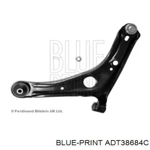 Рычаг передней подвески нижний правый ADT38684C Blue Print