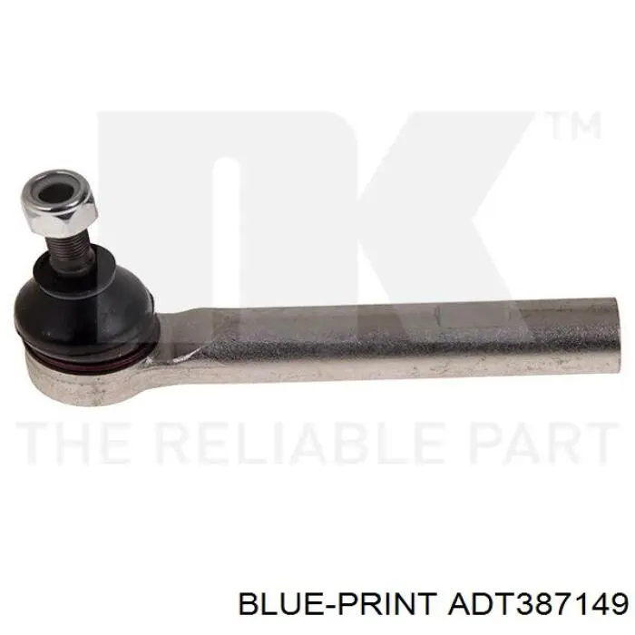 Наконечник поперечной рулевой тяги Blue Print ADT387149 цена, от 14.95 USD