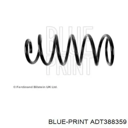 Задняя пружина ADT388359 Blue Print