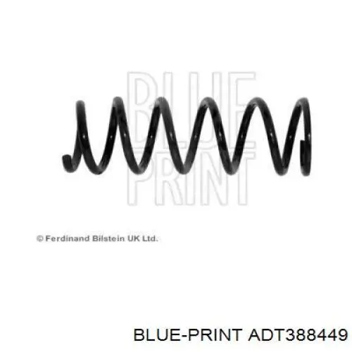 Передняя пружина ADT388449 Blue Print