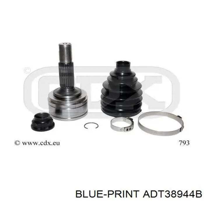 Купить ADT38944B Blue Print Внешняя граната