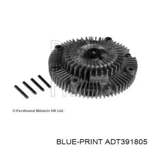 Вискомуфта (вязкостная муфта) вентилятора охлаждения Blue Print ADT391805