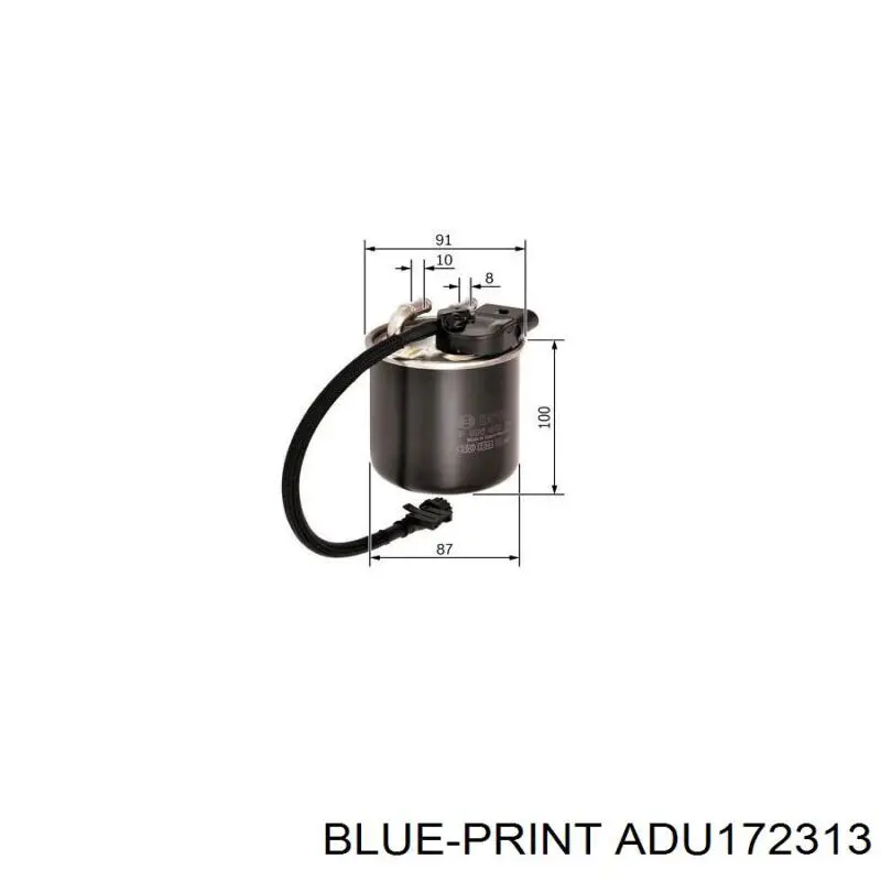 Фильтр топливный Mfilter DF3591