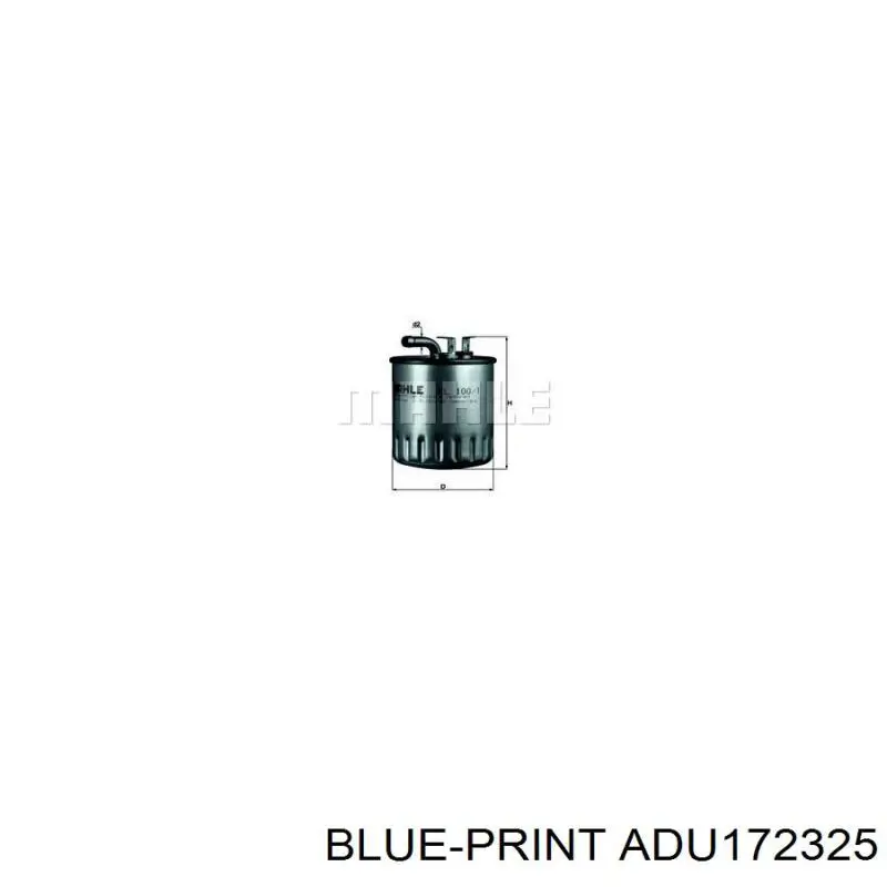 Фильтр тонкой очистки топлива Bremsi FE0368 цена, от 11.75 USD