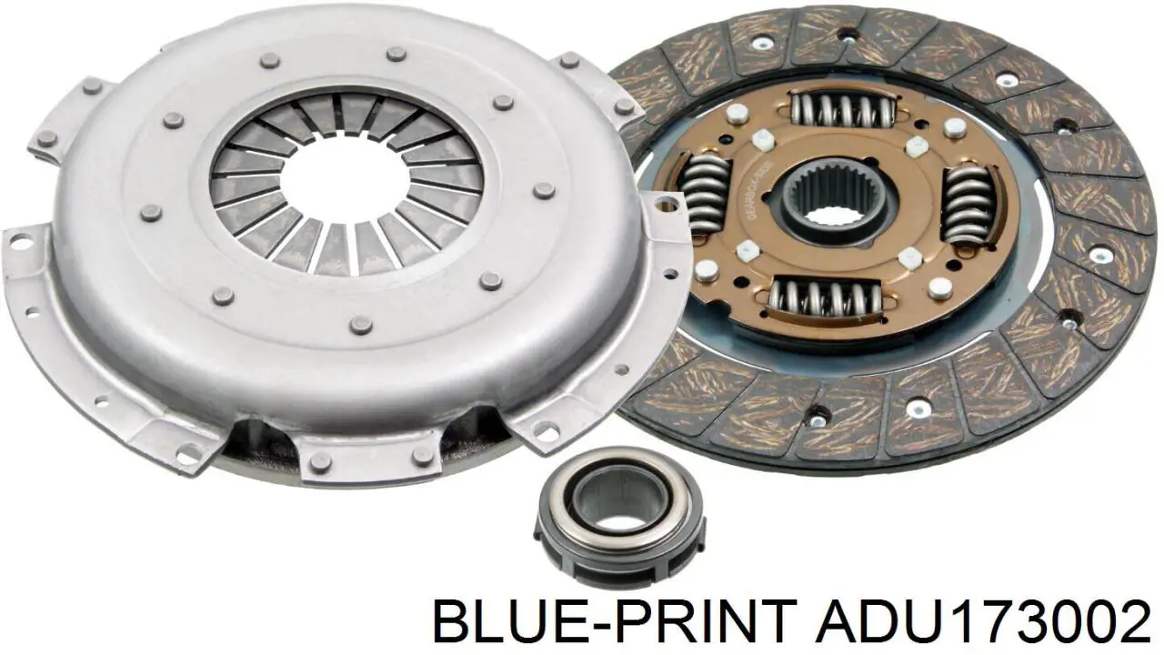 Комплект сцепления (3 части) Blue Print ADU173002 цена, от 110.94 USD