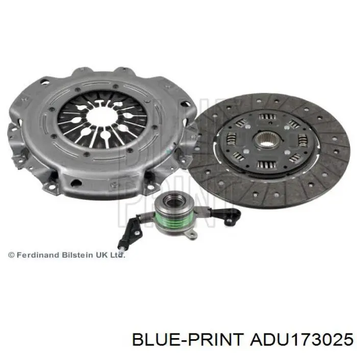 Комплект сцепления (3 части) Blue Print ADU173025 цена, от 168.34 USD