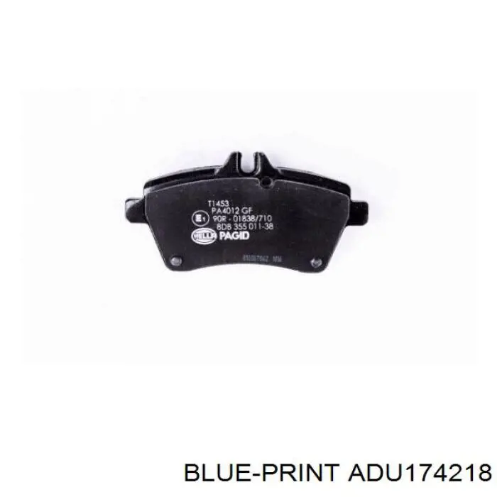 Купить A1694201320 Mercedes Колодки тормозные