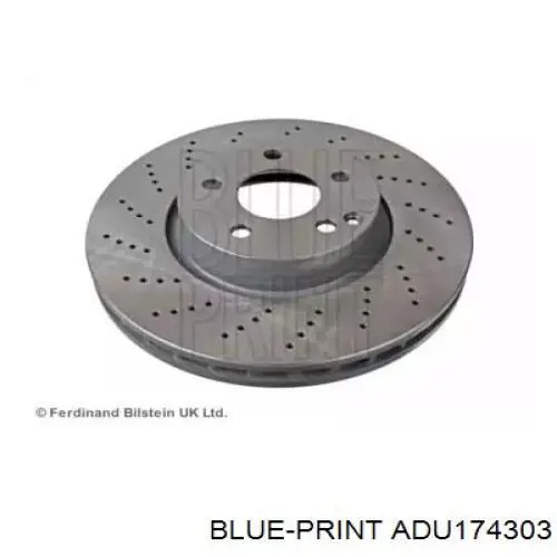 Передние тормозные диски ADU174303 Blue Print