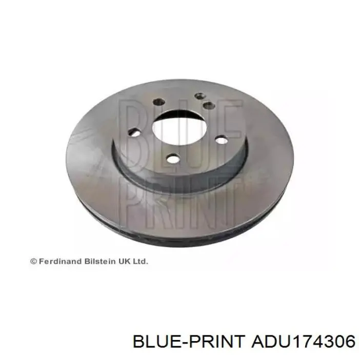 ADU174306 Blue Print диск тормозной передний