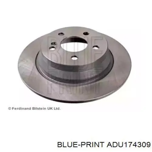 Тормозные диски ADU174309 Blue Print