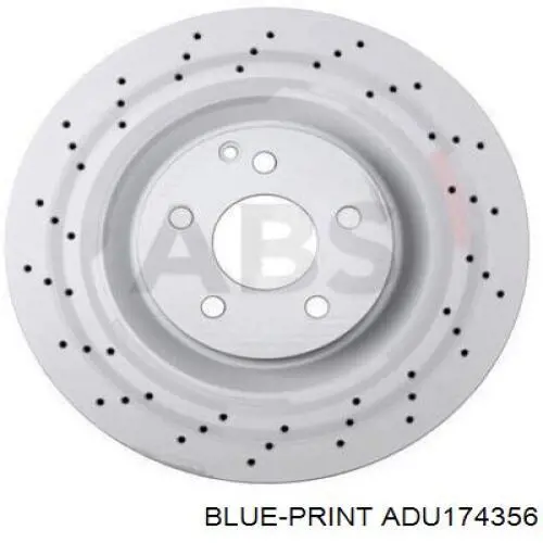 Передние тормозные диски ADU174356 Blue Print