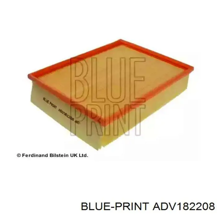 Воздушный фильтр ADV182208 Blue Print