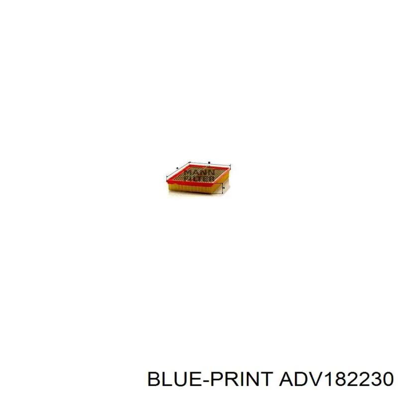 Элемент воздушного фильтра Vasco Filters A715 цена, от 7.26 USD