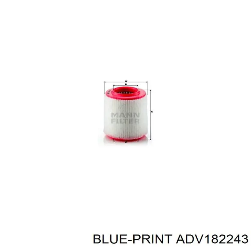 Элемент воздушного фильтра Denckermann A142144 цена, от 15.25 USD