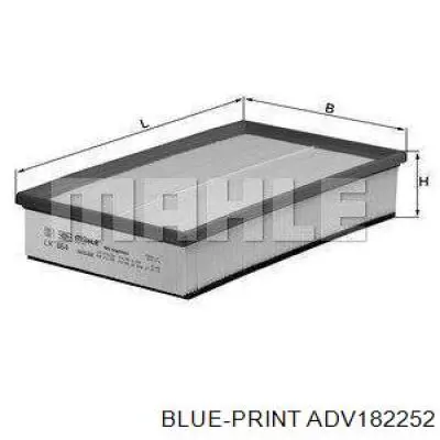 Купить ADV182252 Blue Print Автомобильный фильтр воздуха