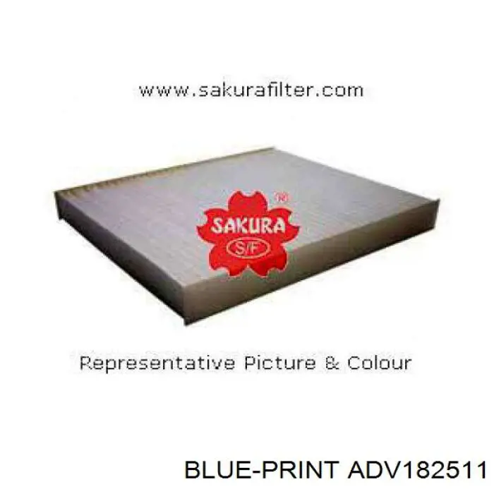 Фильтр салона ADV182511 Blue Print