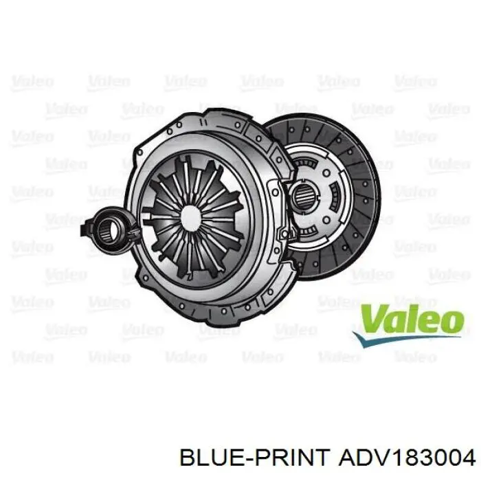 ADV183004 Blue Print kit de embraiagem (3 peças)