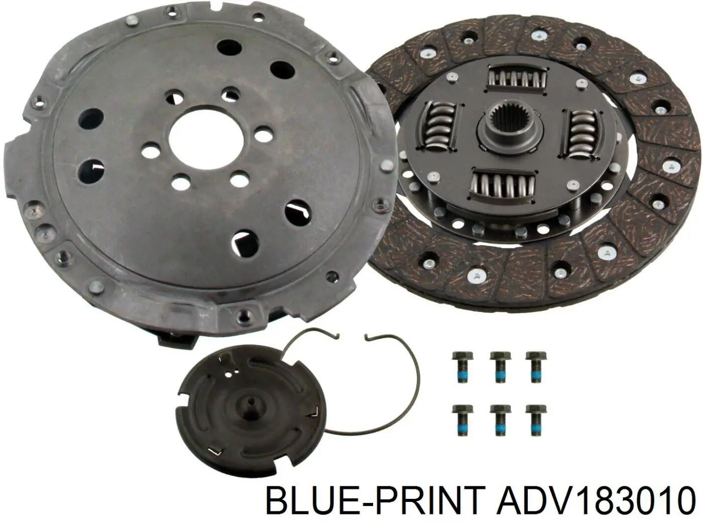 Комплект сцепления (3 части) Blue Print ADV183010 цена, от 80.62 USD