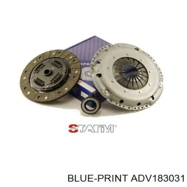 Комплект сцепления (3 части) Blue Print ADV183031 цена, от 122.69 USD
