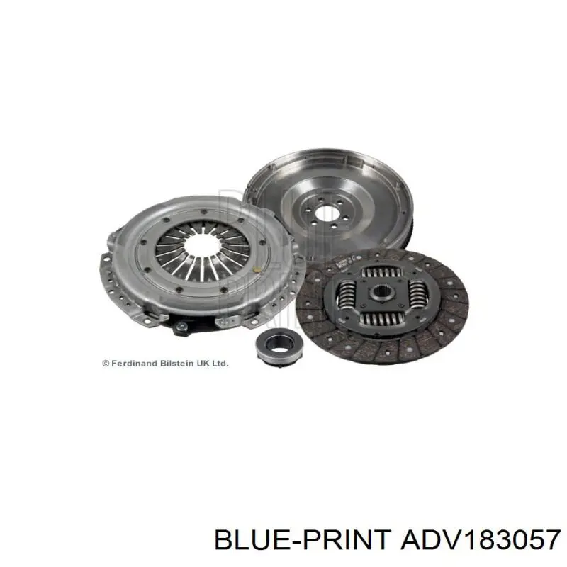 Купить ADV183076 Blue Print Комплект сцепления (диск, корзина, подшипник)