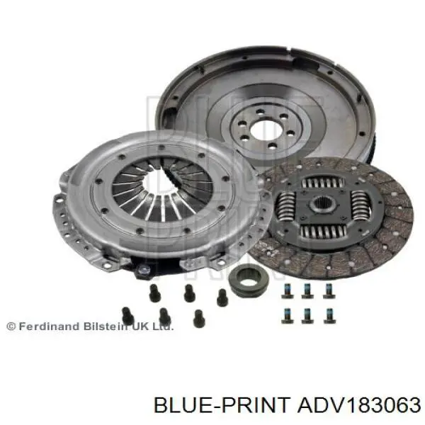 Купить ADV183063 Blue Print Комплект сцепления (диск, корзина, подшипник)