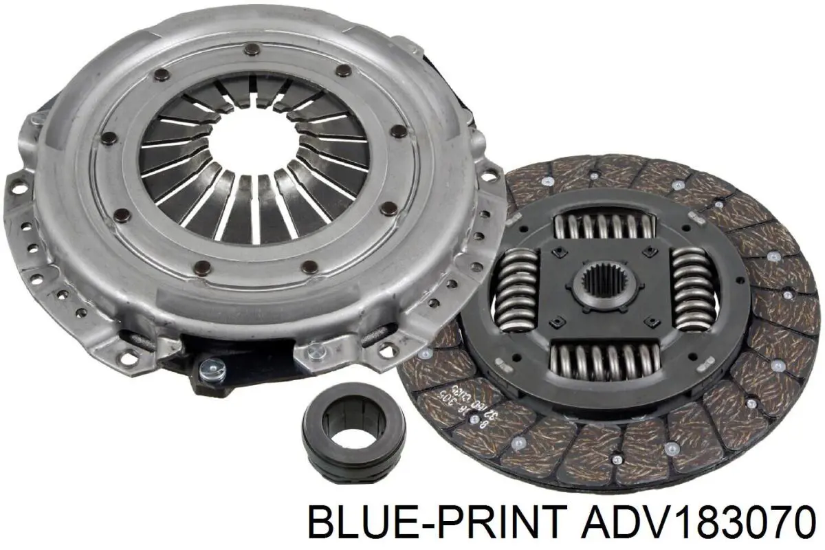 Купить ADV183070 Blue Print Комплект сцепления (диск, корзина, подшипник)