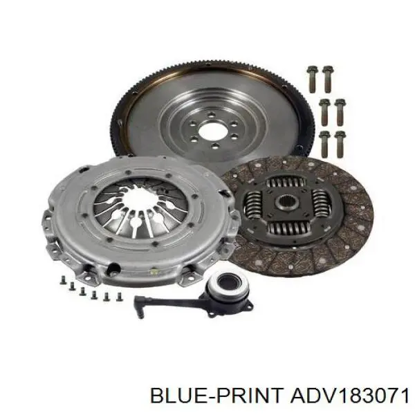 Комплект сцепления (3 части) Blue Print ADV183071 цена, от 286.74 USD
