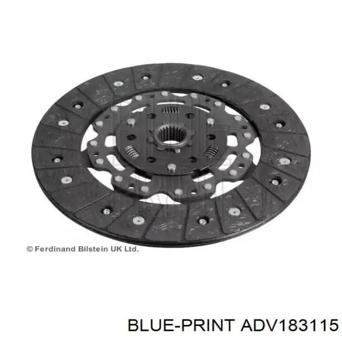 ADV183115 Blue Print диск сцепления