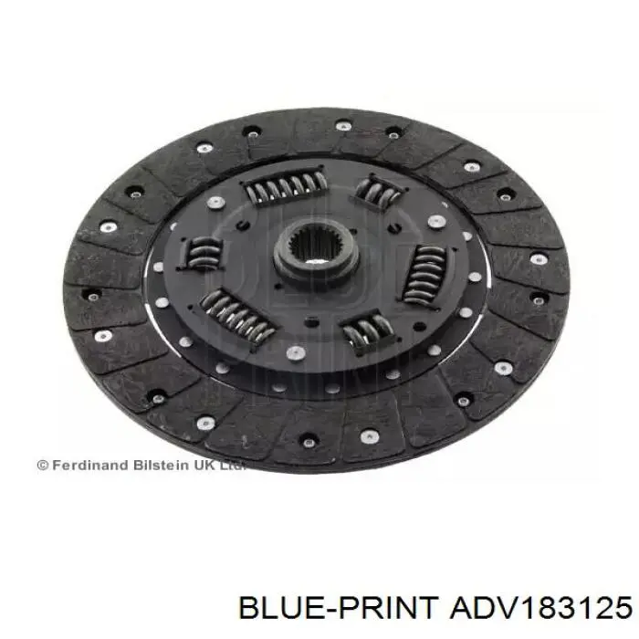 ADV183125 Blue Print диск сцепления
