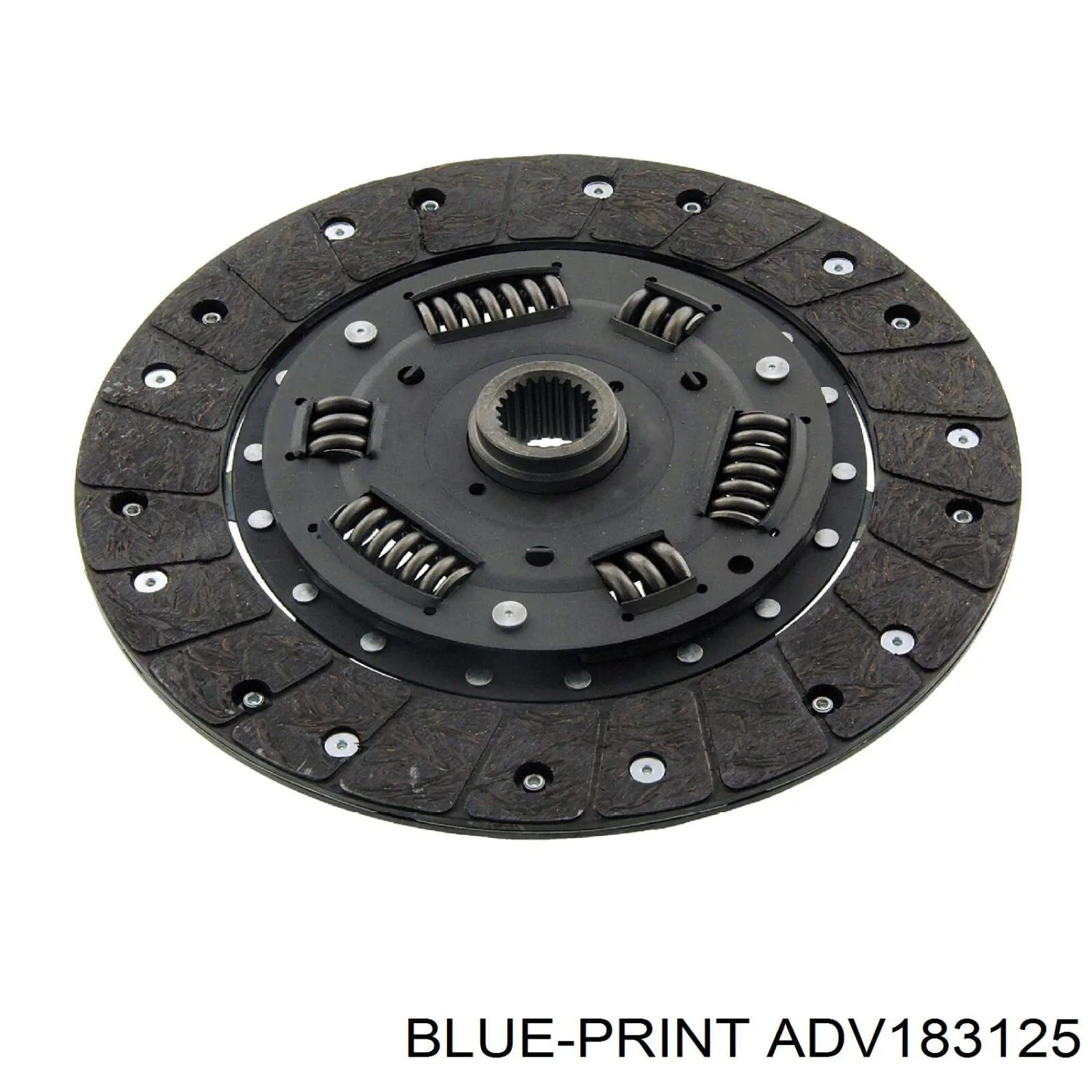 Disco de embrague ADV183125 Blue Print