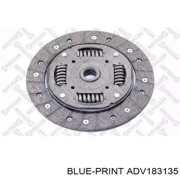 Disco de embraiagem 6109ST Sassone