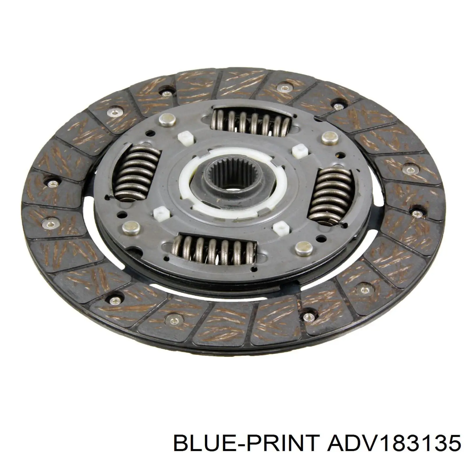 Диск зчеплення ведений ADV183135 Blue Print