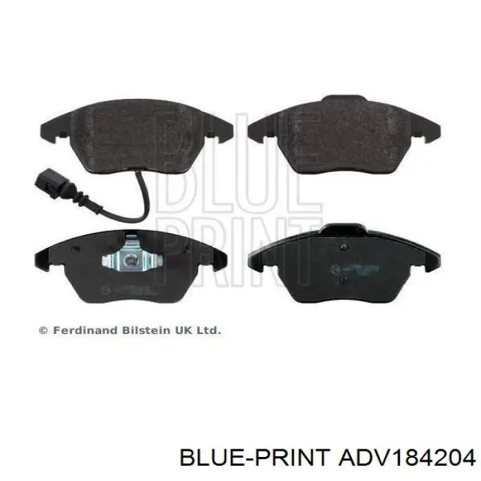 Колодки Blue Print ADV184204 цена, от 30.59 USD