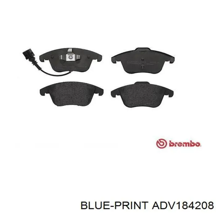 Колодки Blue Print ADV184208 цена, от 48.45 USD