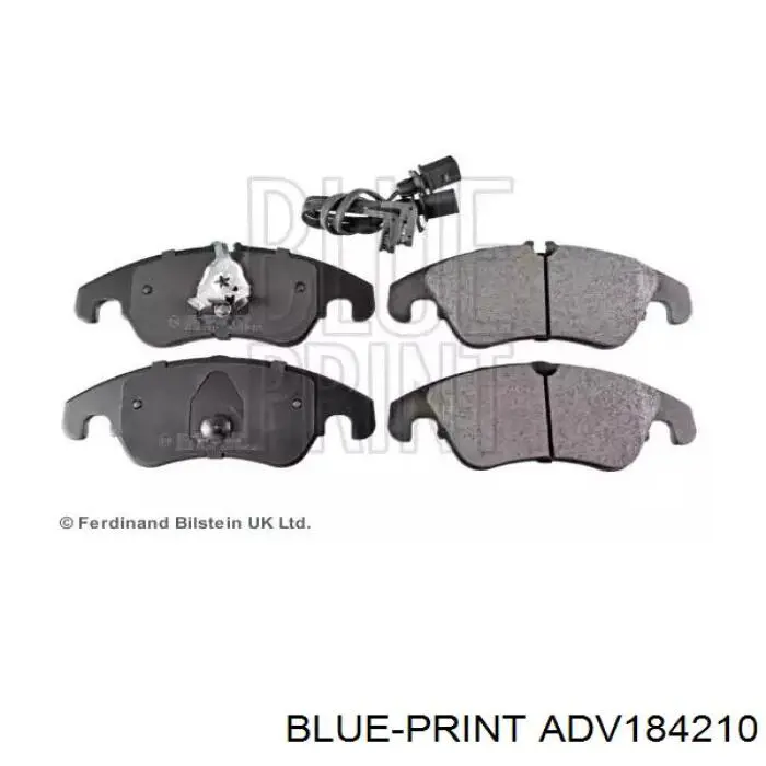 Купить ADV184210 Blue Print Колодки тормозные