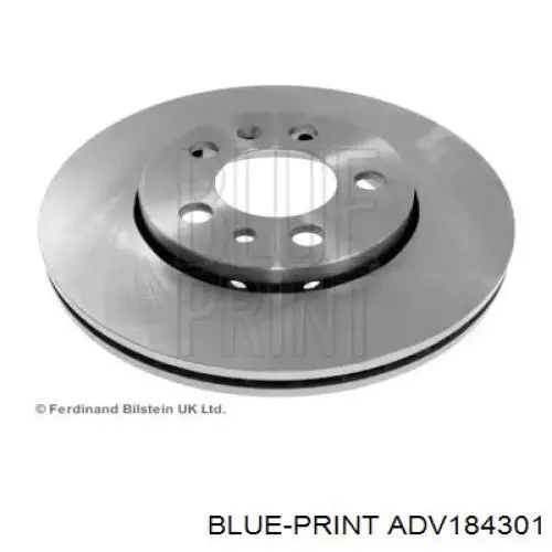Передний тормозной диск Blue Print ADV184301
