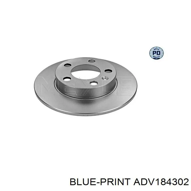 Задний дисковый тормоз Blue Print ADV184302