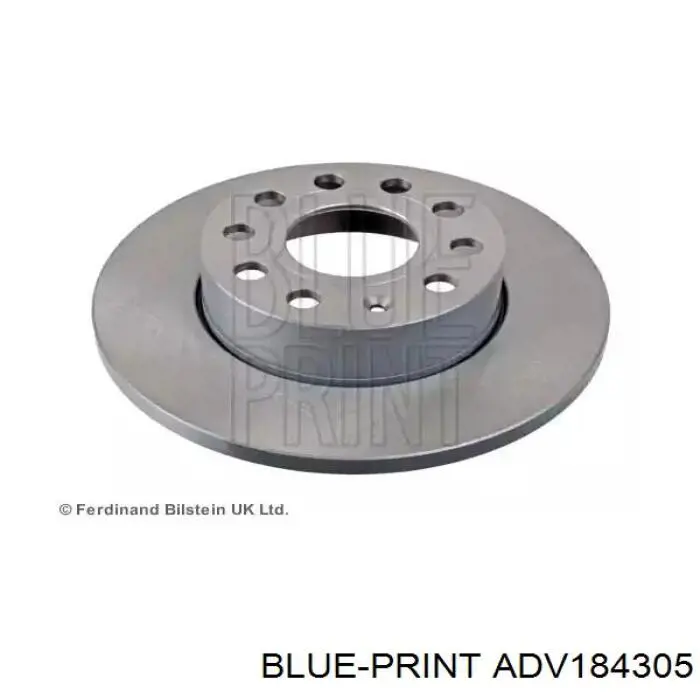 Задний тормозной диск Blue Print ADV184305 цена, от 25.45 USD