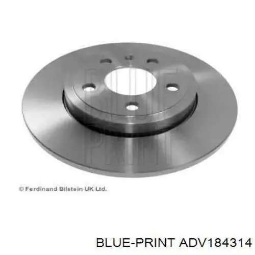 Тормозные диски ADV184314 Blue Print