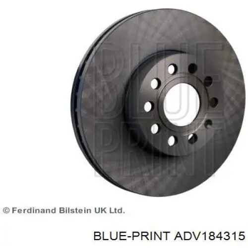 Ремкомплект тормозов передних ADV184315 Blue Print