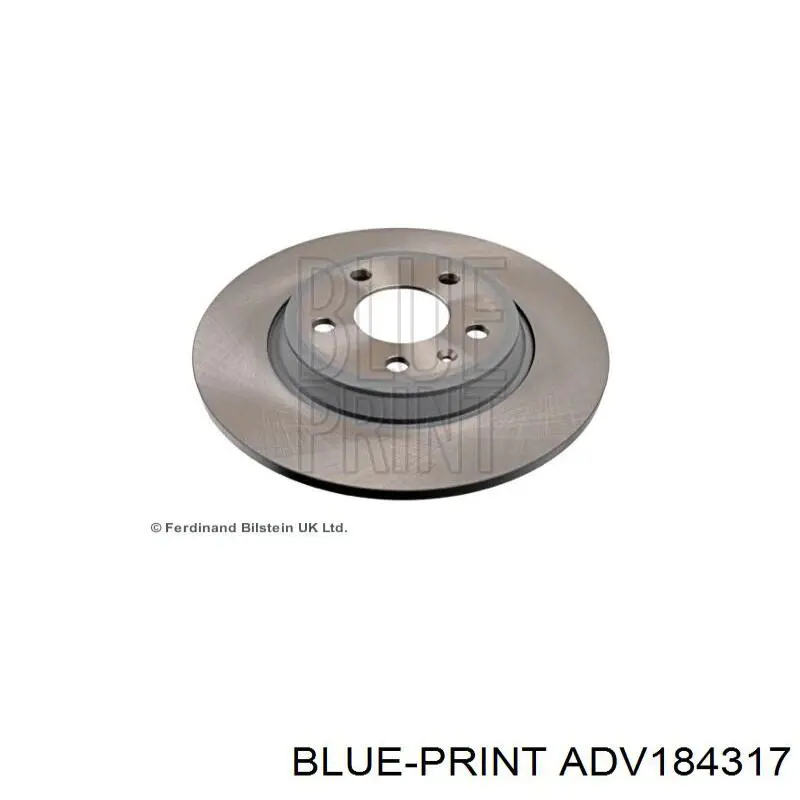 Передний тормозной диск Blue Print ADV184317