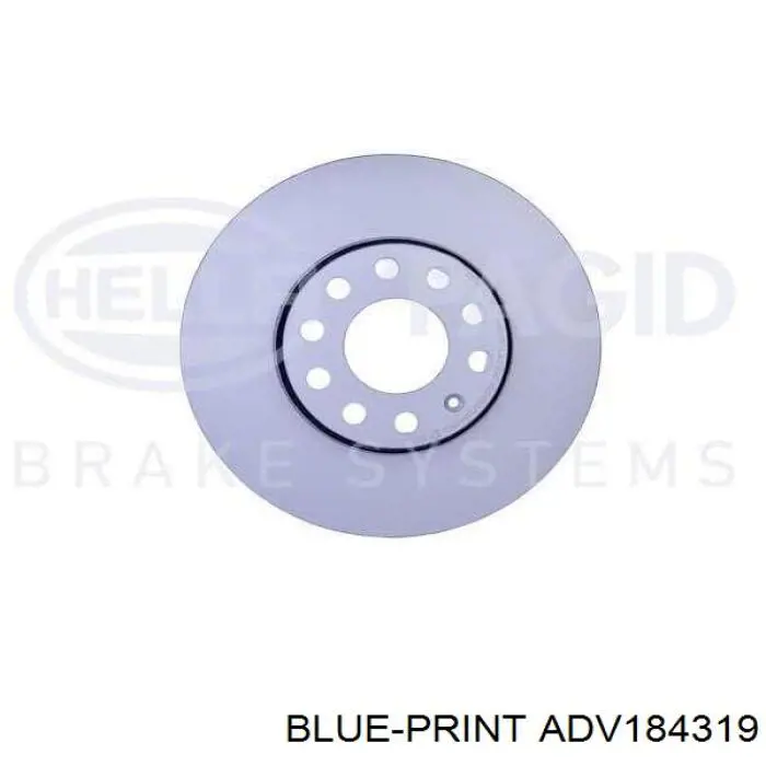 ADV184319 Blue Print Диск тормозной передний