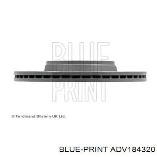 Тормоз дисковый передний Blue Print ADV184320 цена, от 33.76 USD