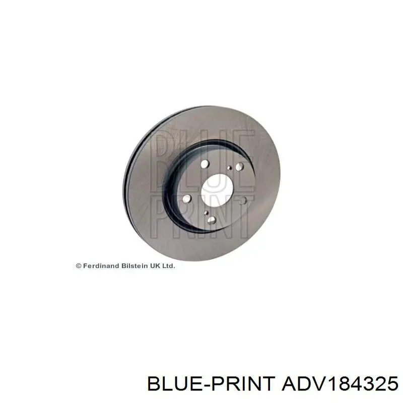 ADV184325 Blue Print Дисковый тормоз