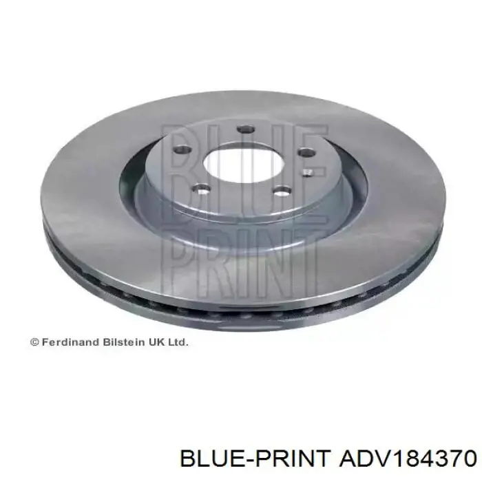 Передние тормозные диски ADV184370 Blue Print