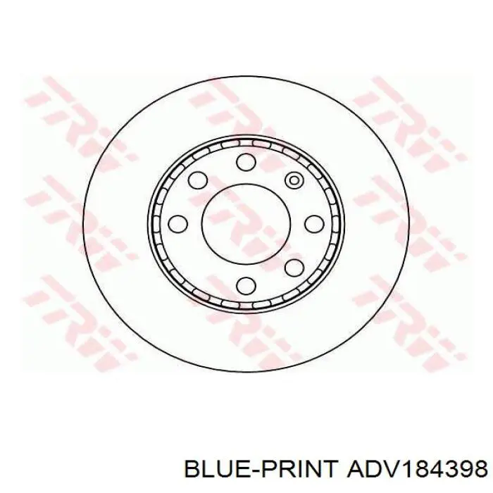 Передние тормозные диски DDF1161C Ferodo