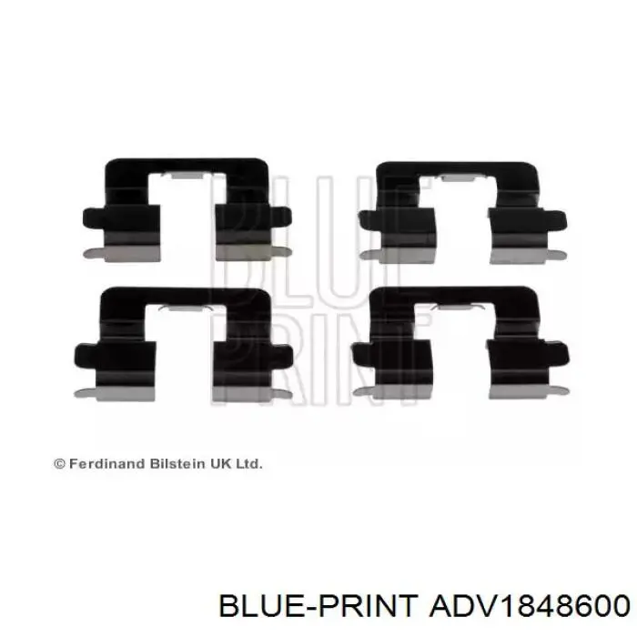 Купить 410830001R Renault (RVI) Комплект пружинок крепления дисковых колодок передних
