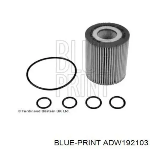 Фильтр очистки масла центробежный Blue Print ADW192103 цена, от 5.85 USD
