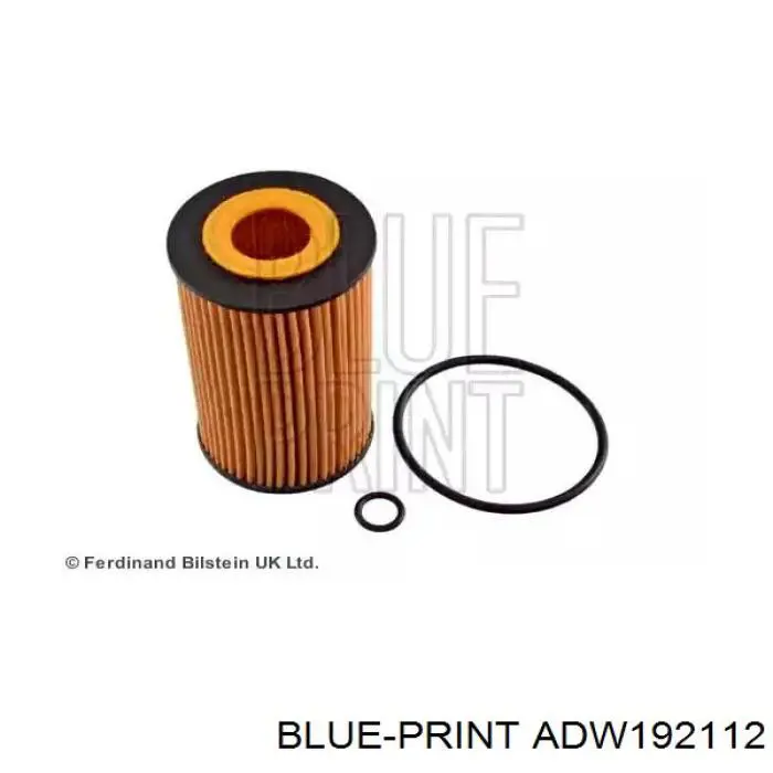 ADW192112 Blue Print filtro de óleo